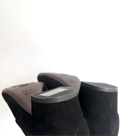 AGL Attilio Giusti Leombruni Black Suede Leather Mary Jane Low-Heel Pumps | 39.5 - Picture 14 of 14